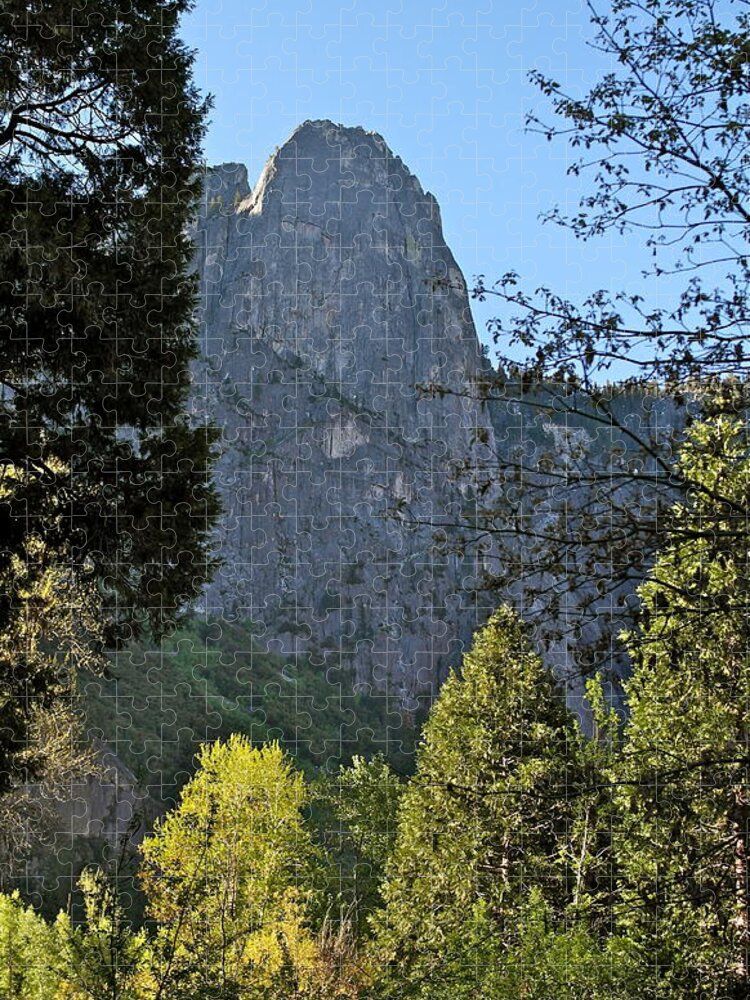 Yosemite Valley Jigsaw Puzzle featuring the photograph Morning in Yosemite Valley by Michele Myers