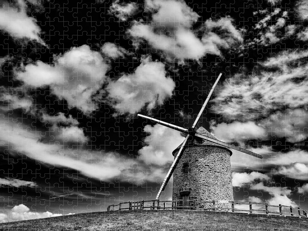 Moulin De Moidrey Jigsaw Puzzle featuring the photograph Moulin de Moidrey Deux by Nigel R Bell