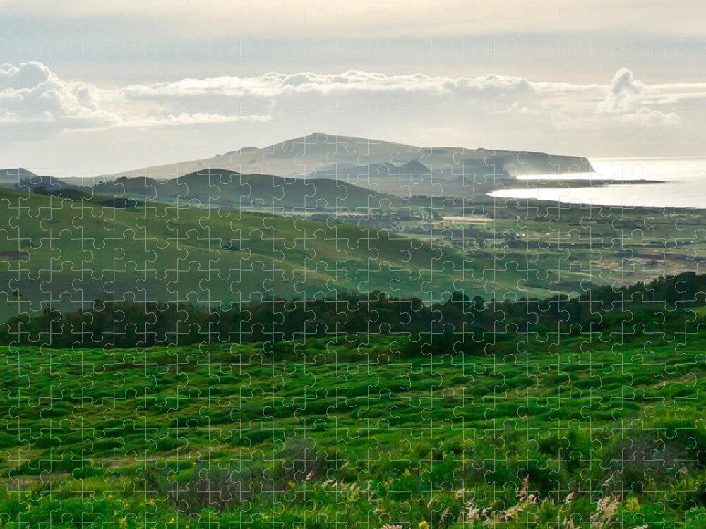 Easter Island Jigsaw Puzzle featuring the photograph Mystic Morning by Kent Nancollas