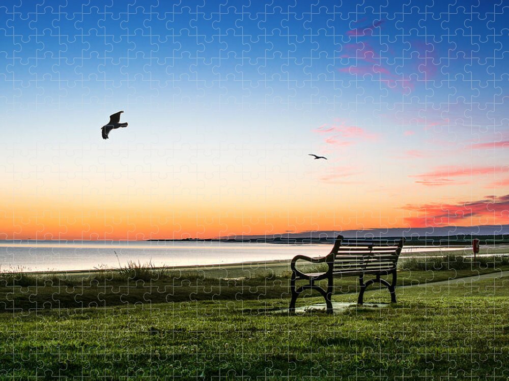 Nairn Jigsaw Puzzle featuring the photograph Nairn Beach at Dawn by Veli Bariskan