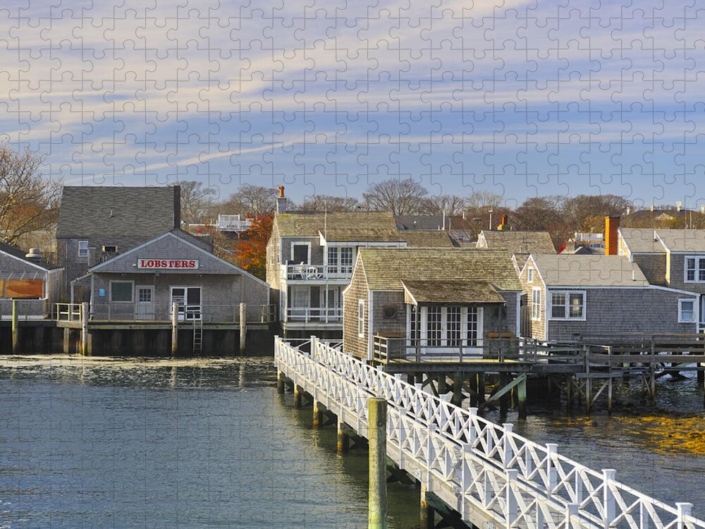 Nantucket Jigsaw Puzzle featuring the photograph Nantucket Harbor II by Marianne Campolongo
