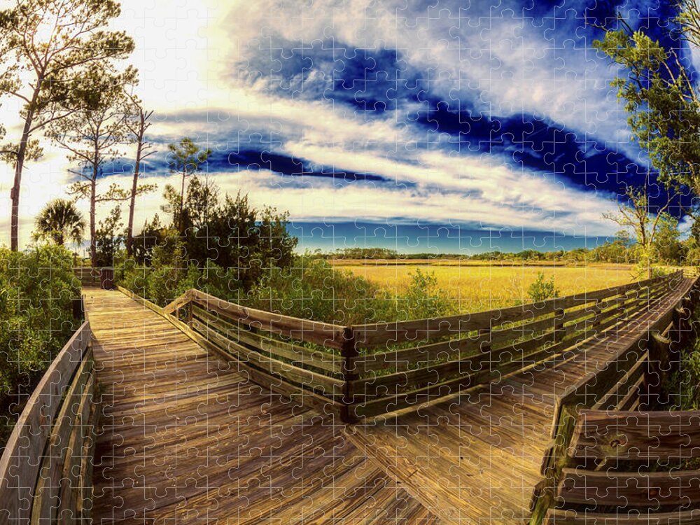 Florida Jigsaw Puzzle featuring the photograph Nature Preserve by Raul Rodriguez