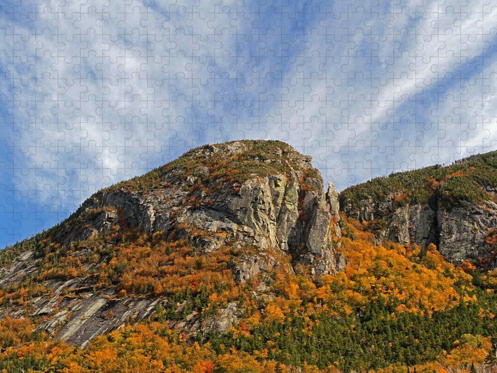 New Hampshire Jigsaw Puzzle featuring the photograph New Hampshire White Mountains by Juergen Roth