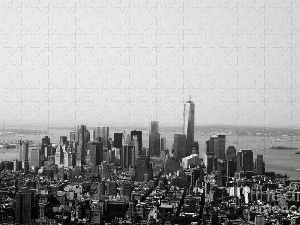 #faatoppicks Jigsaw Puzzle featuring the photograph New York City by Linda Woods
