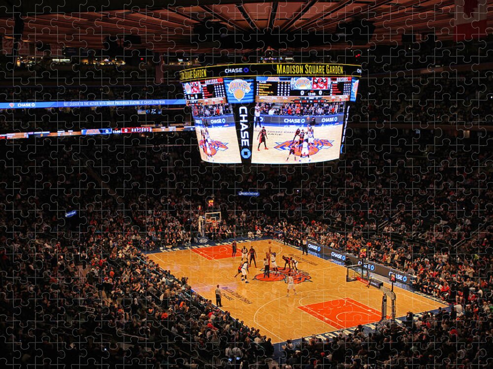 New York Knicks Jigsaw Puzzle featuring the photograph New York Knicks by Juergen Roth