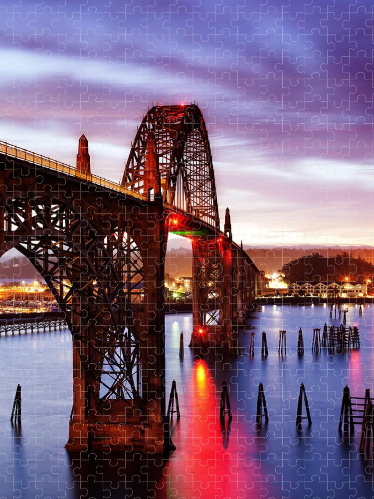 Sunrise Jigsaw Puzzle featuring the photograph Newport Dawn by Darren White