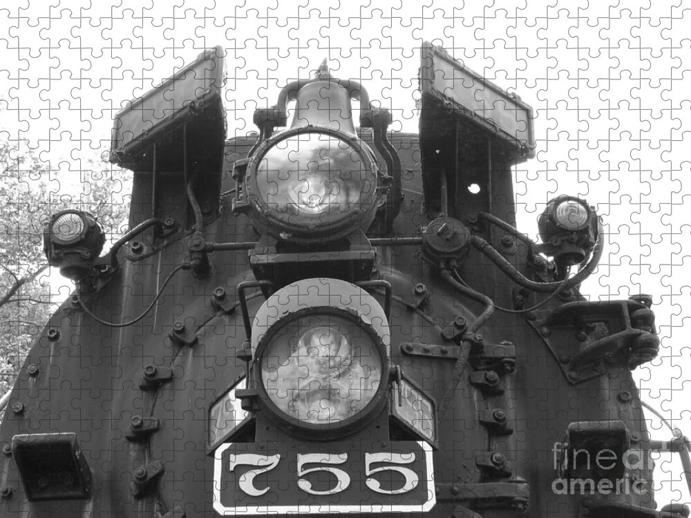 Train Jigsaw Puzzle featuring the photograph Nickel Plate by Michael Krek