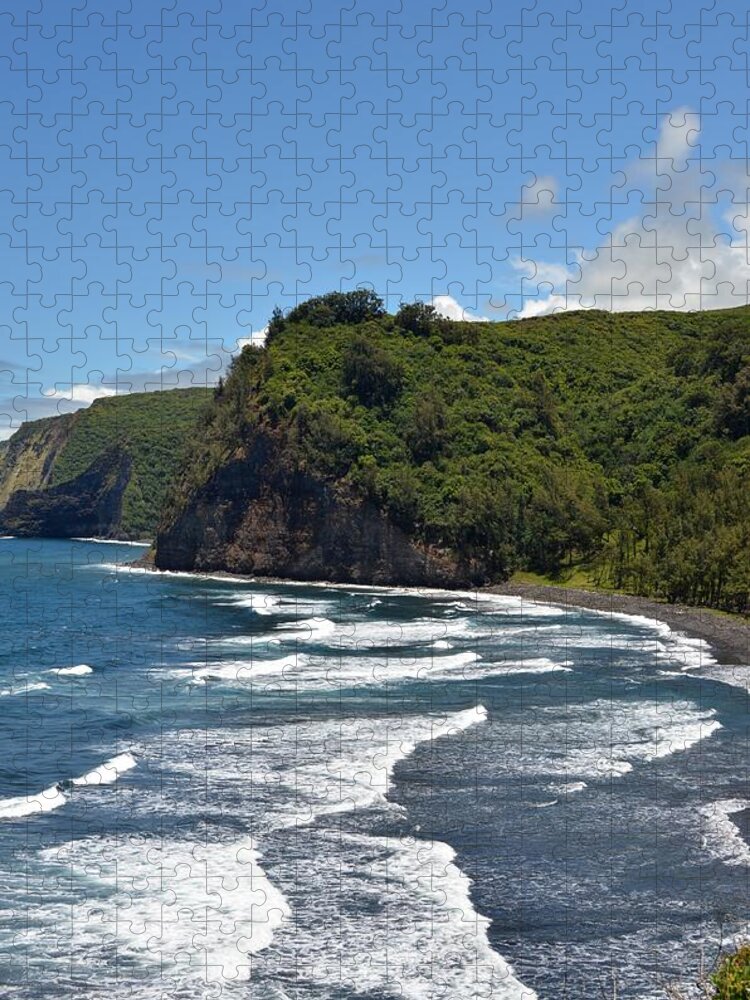 Kona Jigsaw Puzzle featuring the photograph North Kona Coast 2 by Amy Fose