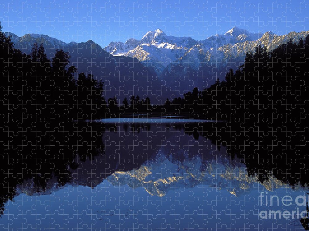 Alps Jigsaw Puzzle featuring the photograph New Zealand Alps by Steven Ralser