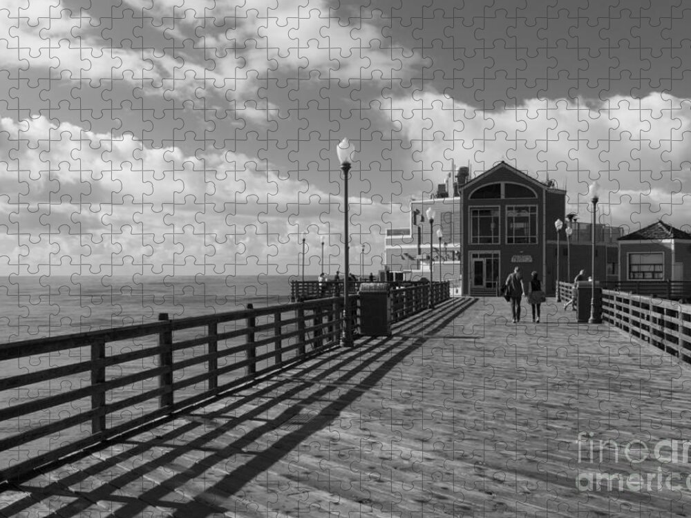 Pier Jigsaw Puzzle featuring the photograph Oceanside Pier by Ana V Ramirez