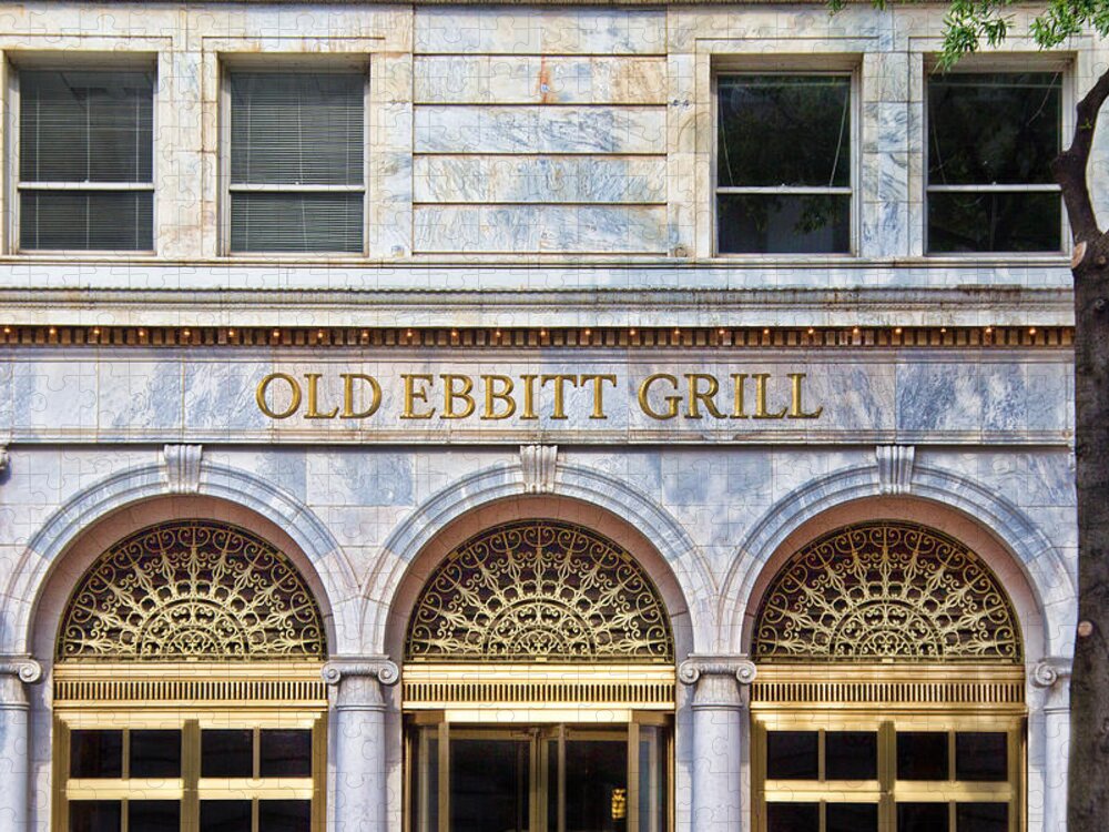 Old Ebbitt Grill Jigsaw Puzzle featuring the photograph Old Ebbitt Grill by Jemmy Archer