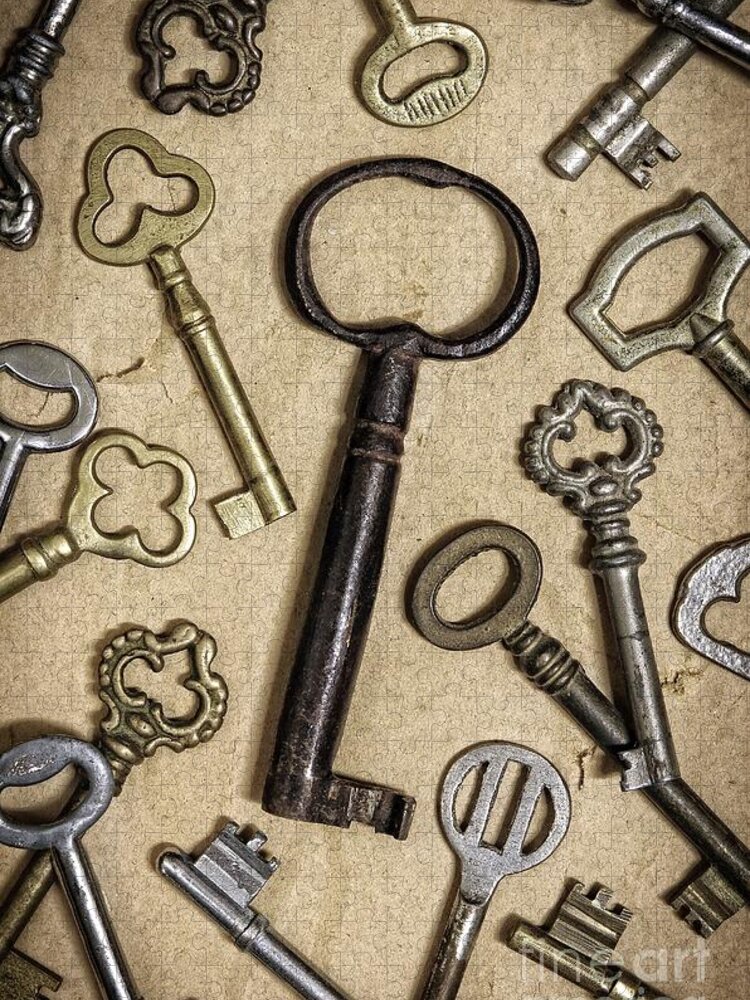Old Scissors Jigsaw Puzzle by Carlos Caetano - Pixels