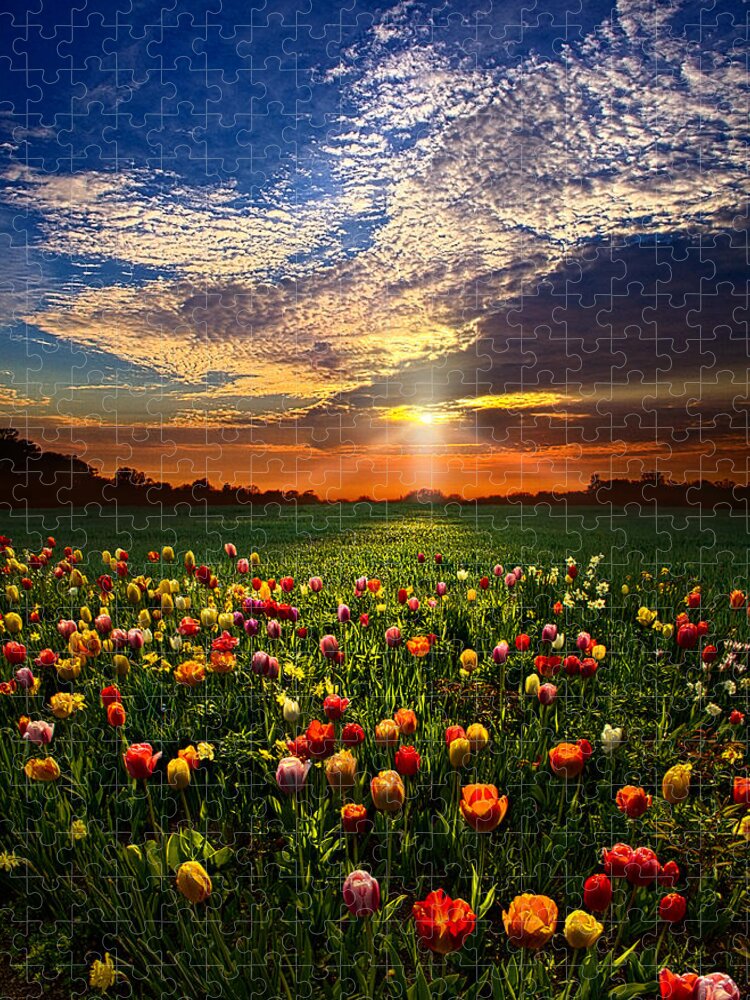 Horizons Jigsaw Puzzle featuring the photograph Once Upon A Time by Phil Koch