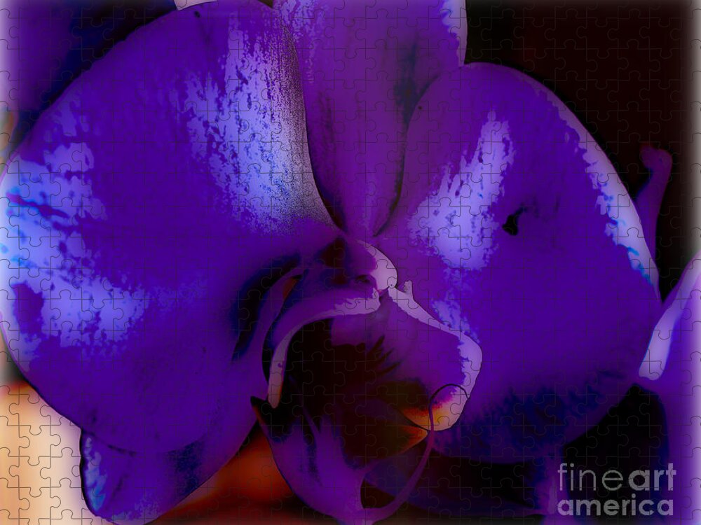 Orchid Jigsaw Puzzle featuring the photograph Orchid by Charles Muhle