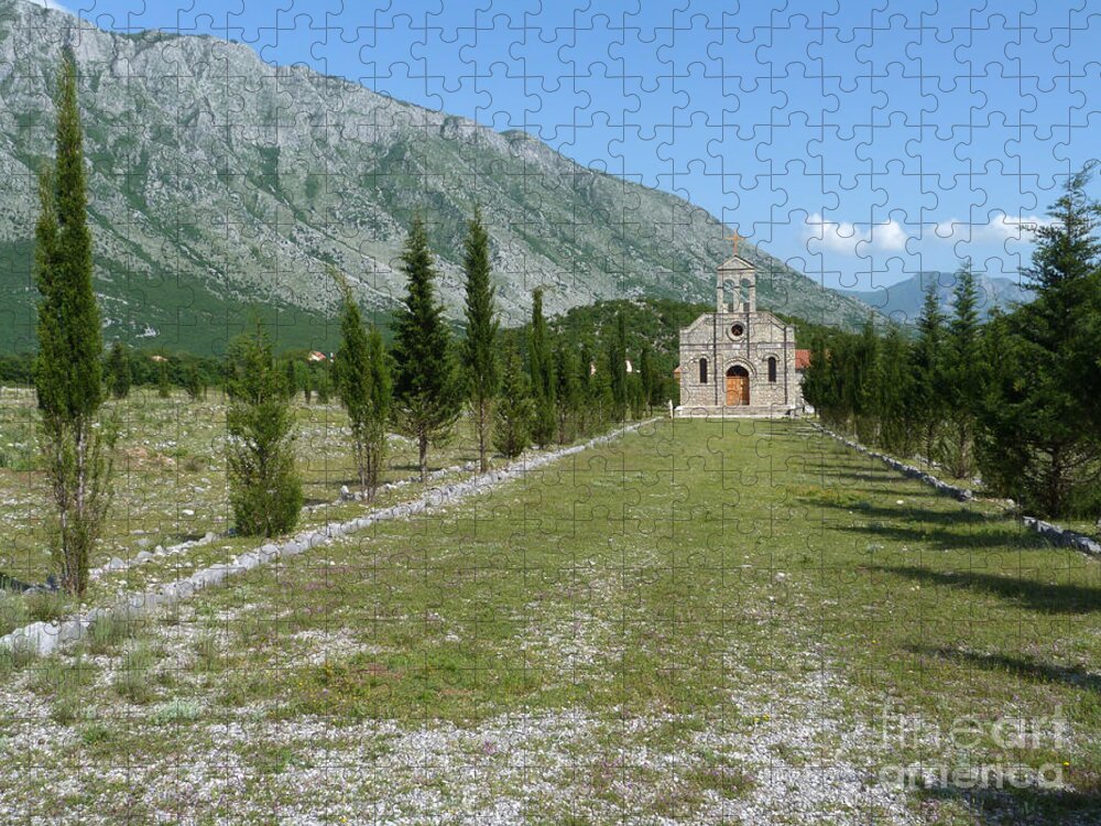 Orthodox Church Jigsaw Puzzle featuring the photograph Orthodox Church - Albania by Phil Banks
