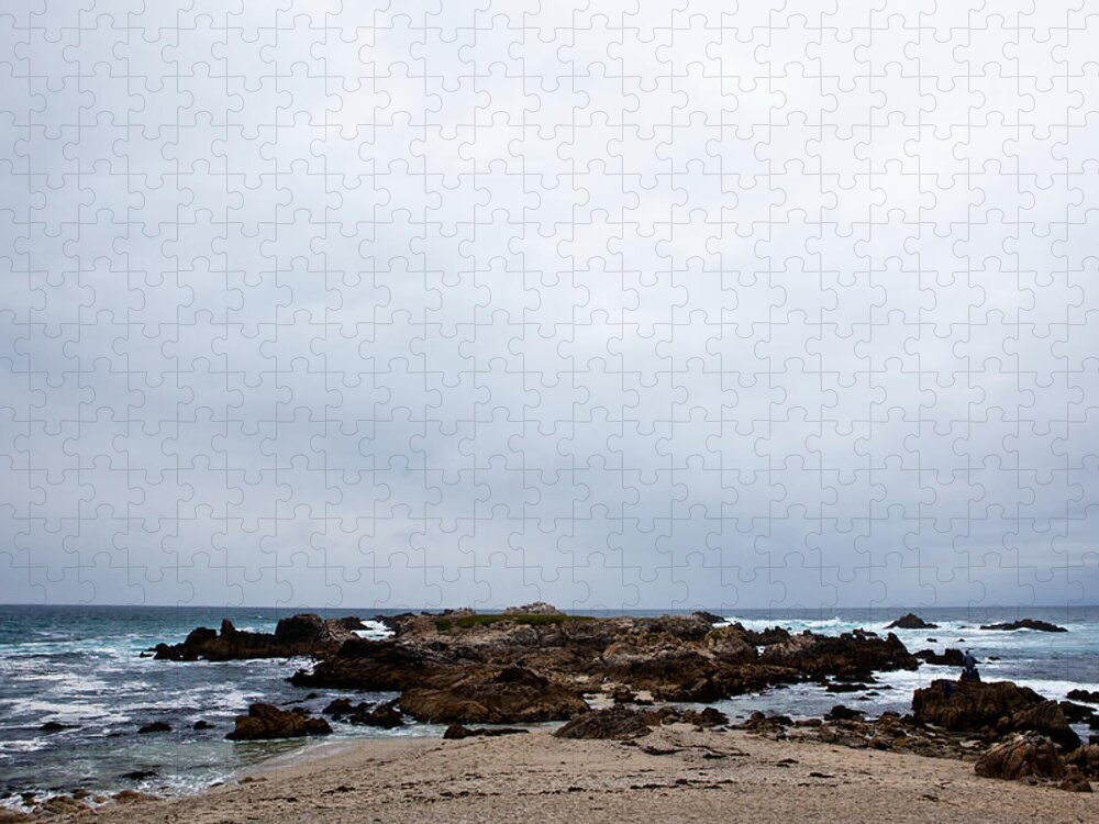 Rocky Jigsaw Puzzle featuring the photograph Pacific Horizon by Melinda Ledsome