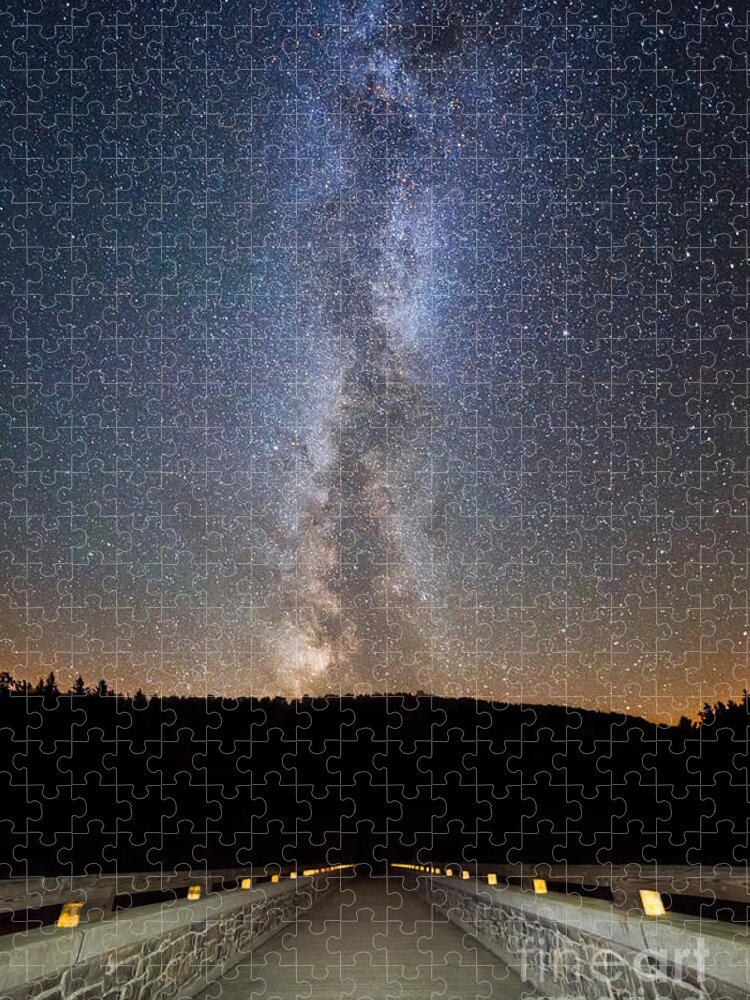Cssp Jigsaw Puzzle featuring the photograph Path To Our Galaxy  by Michael Ver Sprill