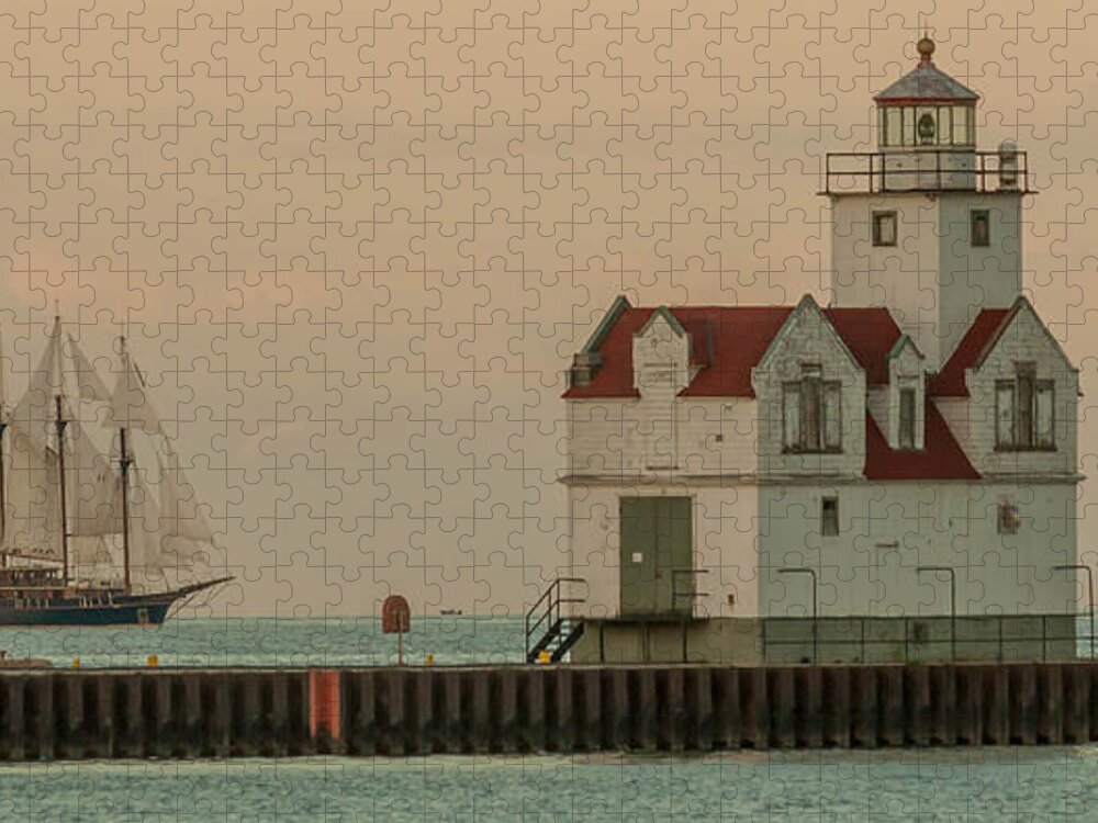 Great Lakes Jigsaw Puzzle featuring the photograph Peacemaker by Patti Raine