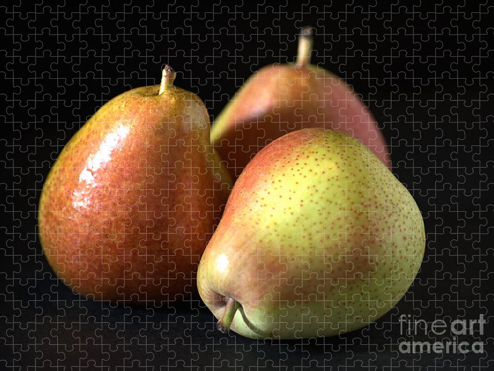 Pear Jigsaw Puzzle featuring the photograph Pears by Joy Watson