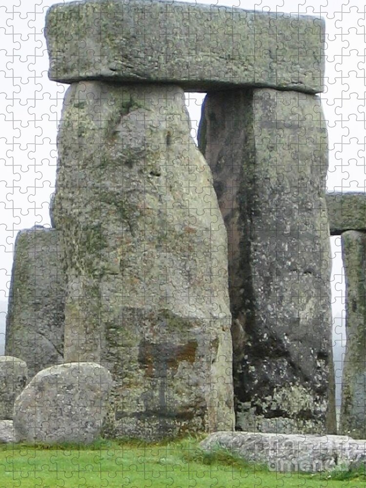Stonehenge Jigsaw Puzzle featuring the photograph Pi by Denise Railey