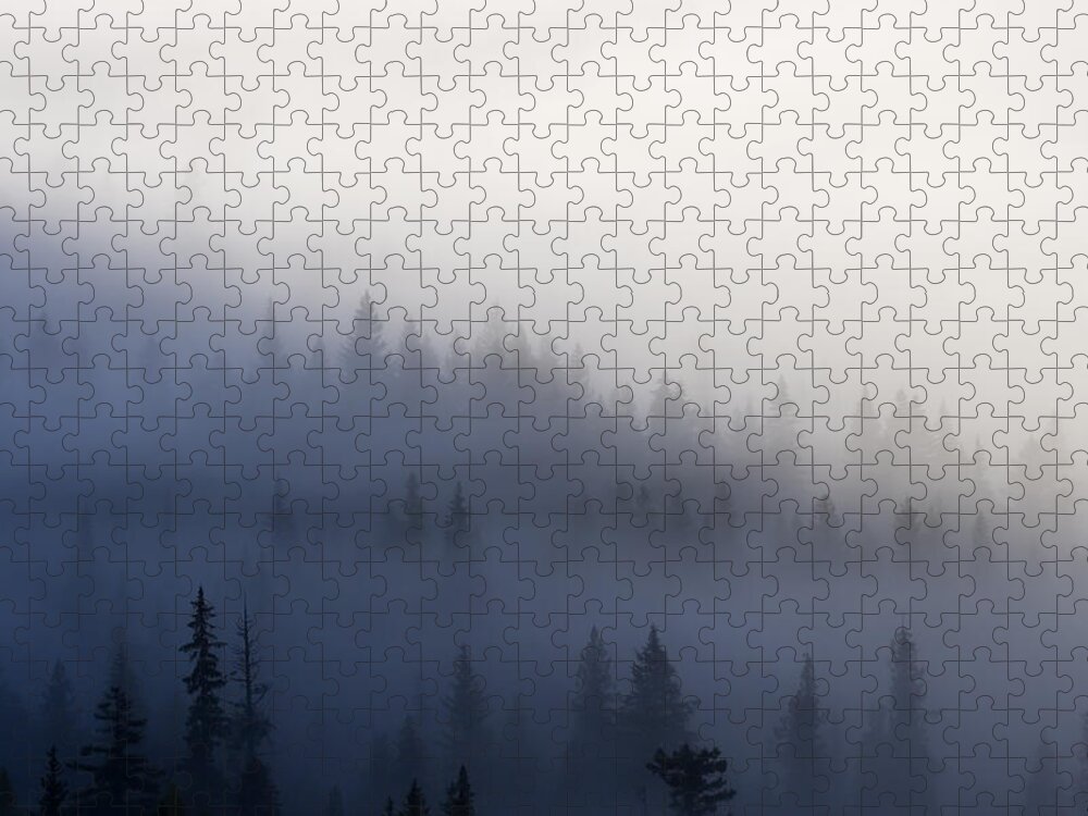 Clouds Jigsaw Puzzle featuring the photograph Piercing the Veil by Michael Dawson