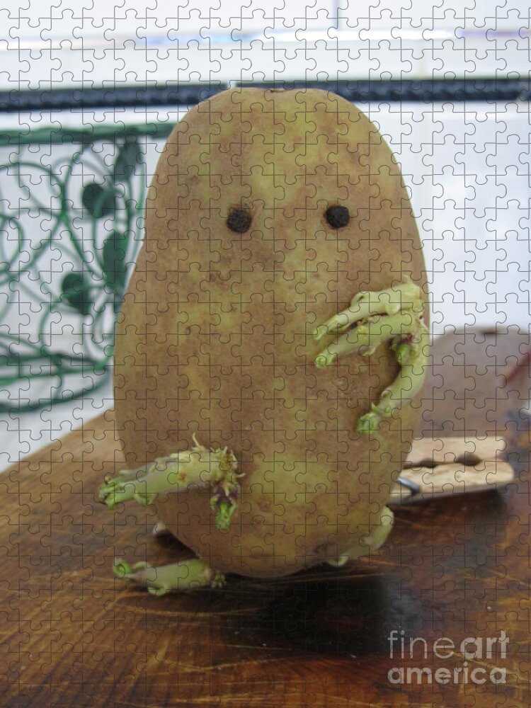 Potato Jigsaw Puzzle featuring the photograph Potato Man by Samantha Geernaert