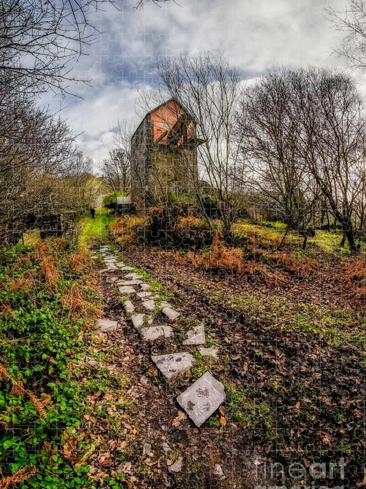 British Jigsaw Puzzle featuring the photograph Pump House Way by Adrian Evans