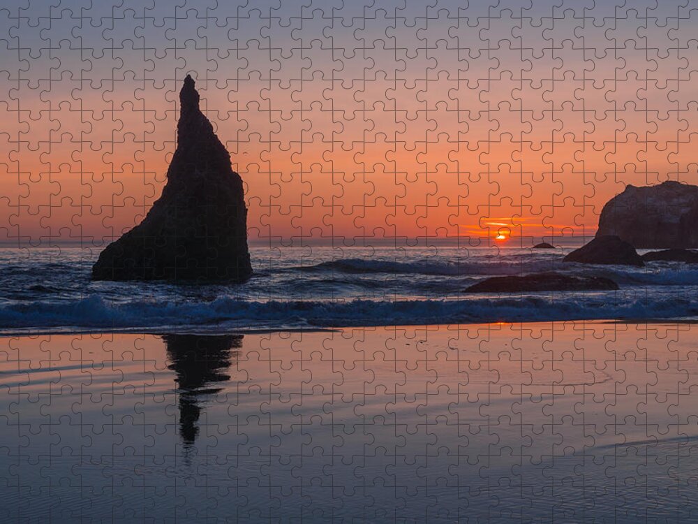 Bandon Jigsaw Puzzle featuring the photograph Rather Pointed by Carrie Cole