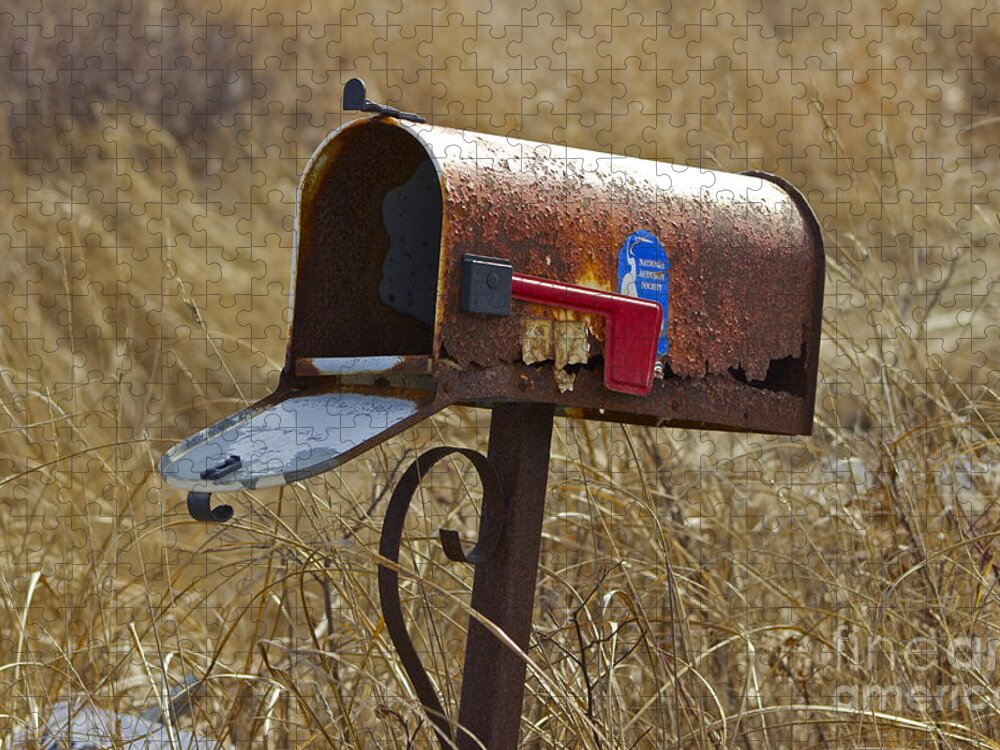Mailbox Jigsaw Puzzle featuring the photograph Return to Sender by Alice Mainville