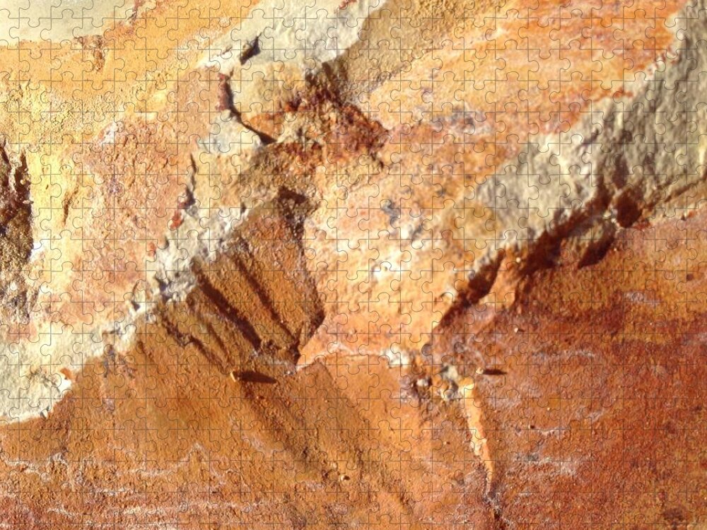 Rock Jigsaw Puzzle featuring the photograph Rockscape 8 by Linda Bailey