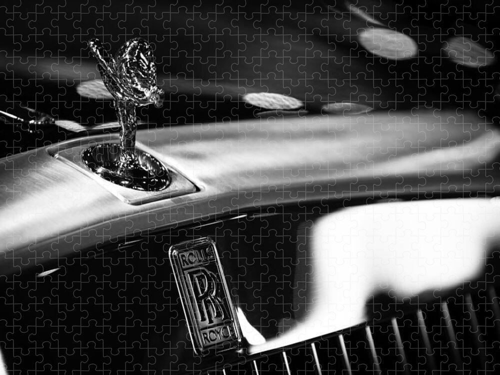 Phantom Drophead Coup� Jigsaw Puzzle featuring the photograph Rolls Royce by Sebastian Musial