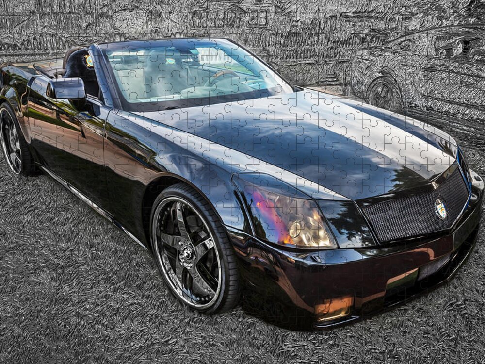 2004 Cadillac Jigsaw Puzzle featuring the photograph Rons 2004 Cadillac XLR by Rich Franco