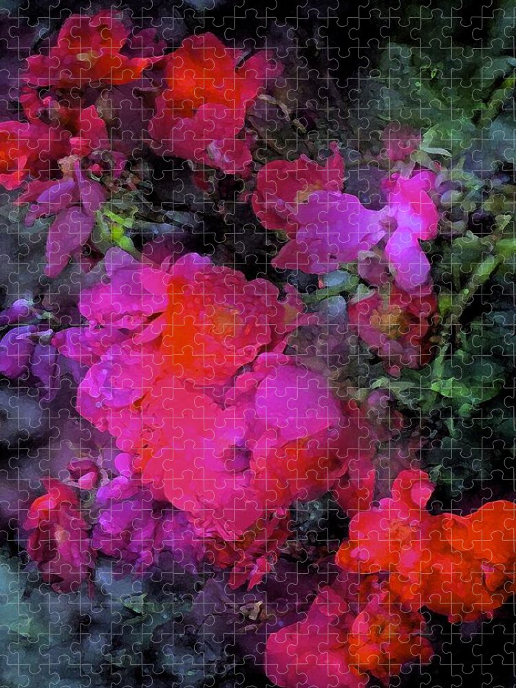 Floral Jigsaw Puzzle featuring the photograph Rose 235 by Pamela Cooper