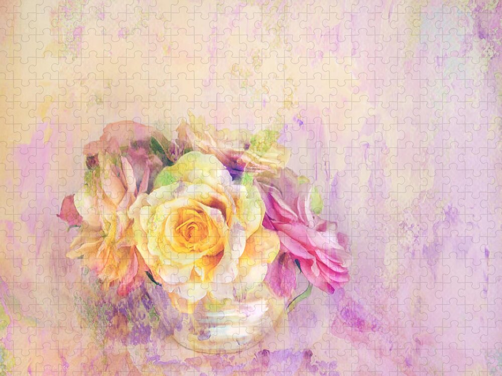 Rose Jigsaw Puzzle featuring the photograph Rose Dream by Theresa Tahara