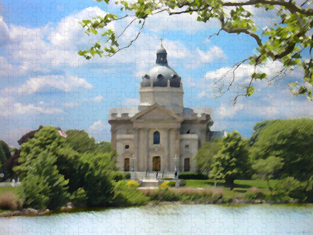 Landscape Jigsaw Puzzle featuring the digital art Saint Catharines by Steve Karol