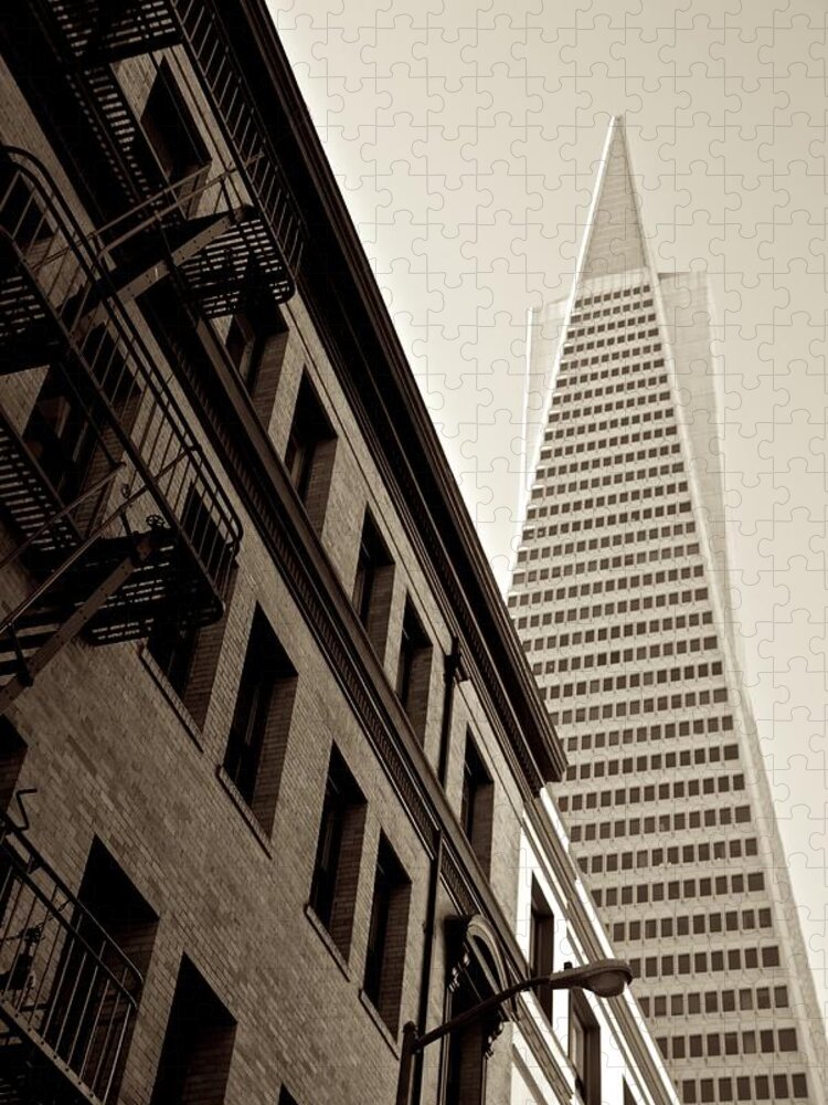 San Francisco Jigsaw Puzzle featuring the photograph San Francisco Angles by Eric Tressler