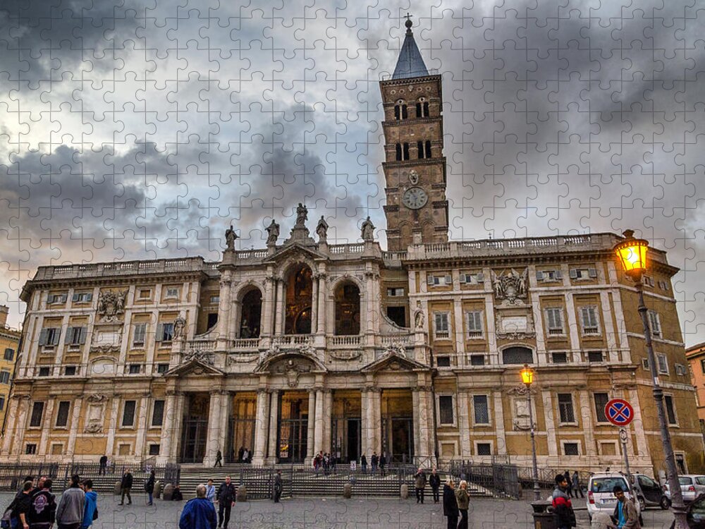 Santa Jigsaw Puzzle featuring the photograph Santa Maria Maggiore by Pablo Lopez