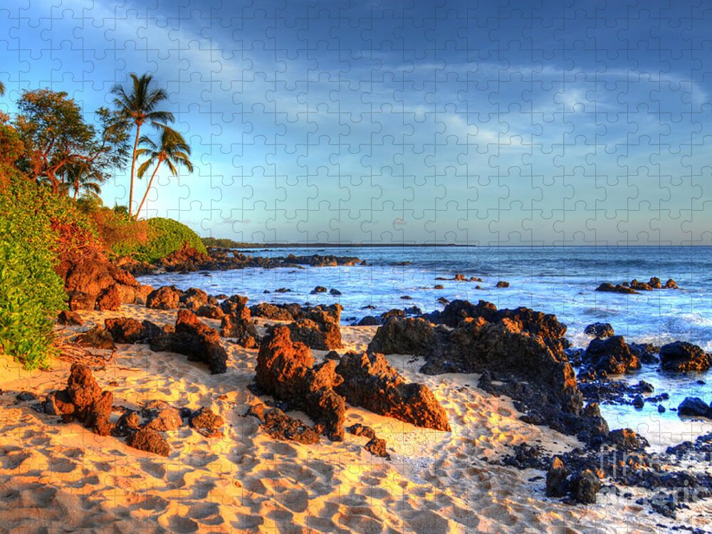 Paako Beach Jigsaw Puzzle featuring the photograph Secret Cove by Kelly Wade
