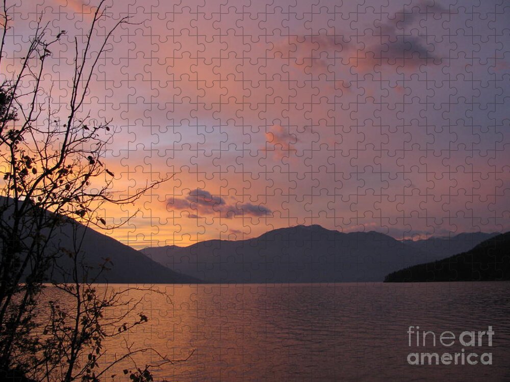 Kootenay Jigsaw Puzzle featuring the photograph Serenity by Leone Lund