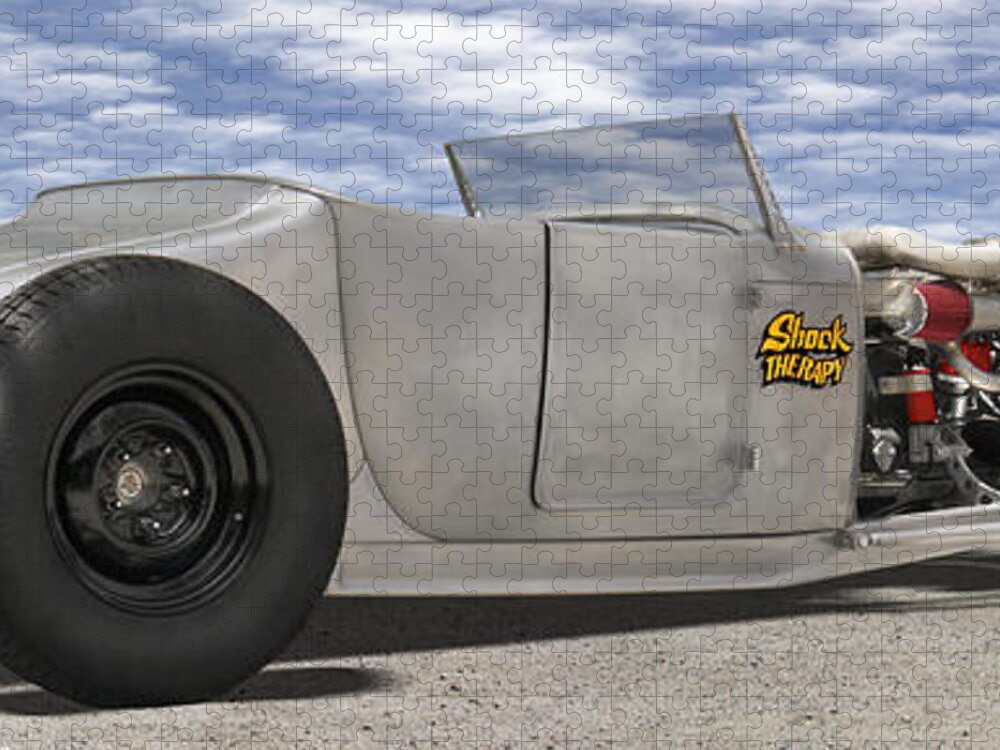 Transportation Jigsaw Puzzle featuring the photograph Shock Therapy at Gallap by Mike McGlothlen