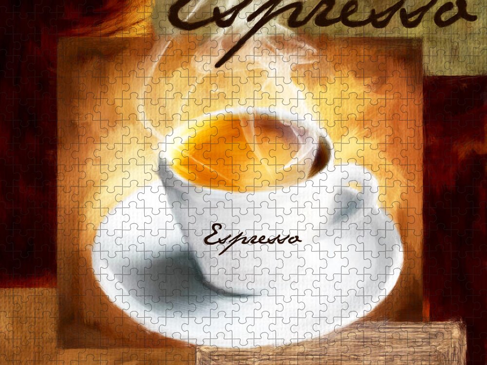 Coffee Jigsaw Puzzle featuring the photograph Shot Of Warmth by Lourry Legarde