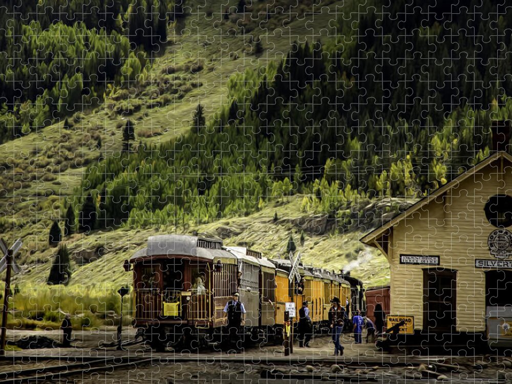 Colorado Jigsaw Puzzle featuring the photograph Silverton Station by Kristal Kraft