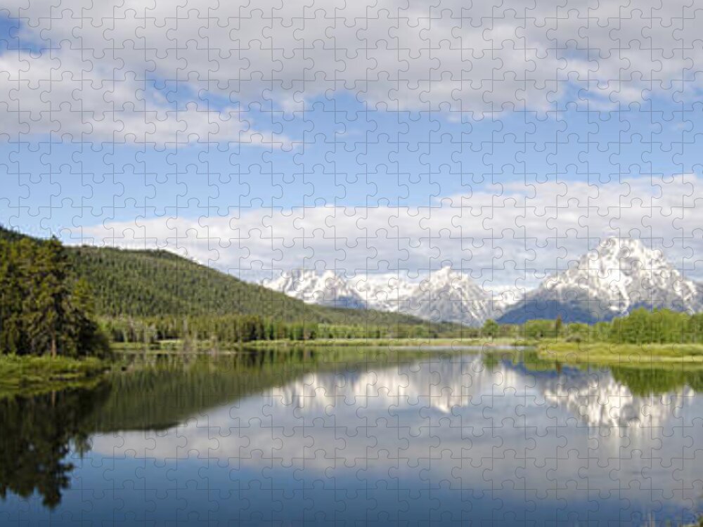 Snake River Jigsaw Puzzle featuring the photograph Snake River by Crystal Wightman