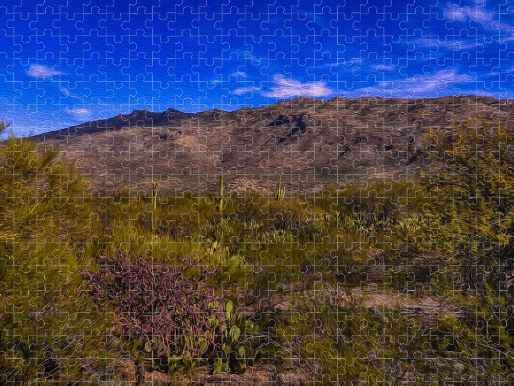 Aso Jigsaw Puzzle featuring the photograph Southwest Salad No.12 by Mark Myhaver
