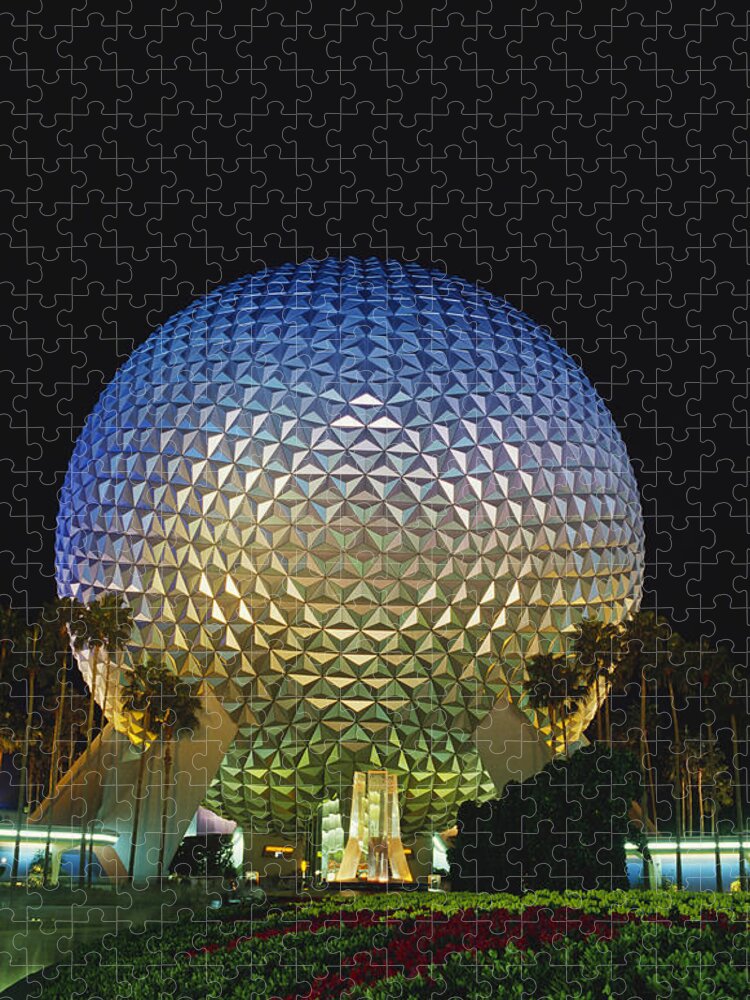 Spaceship Earth, Epcot Center Jigsaw Puzzle by F. Stuart Westmorland -  Pixels