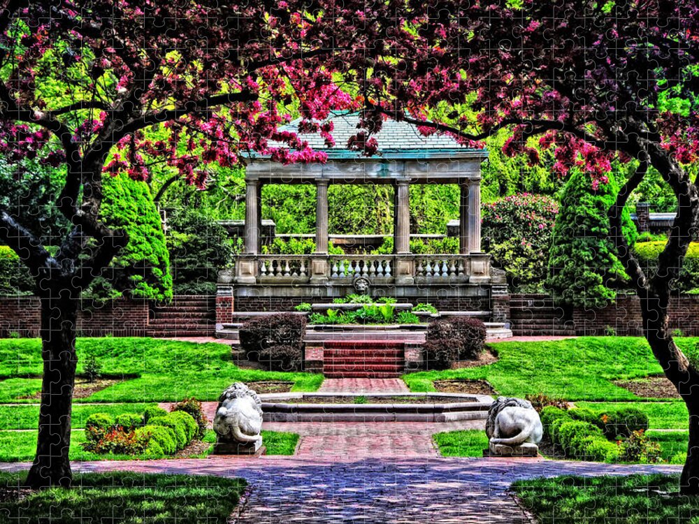 Spring Jigsaw Puzzle featuring the photograph Spring at Lynch Park by Mike Martin