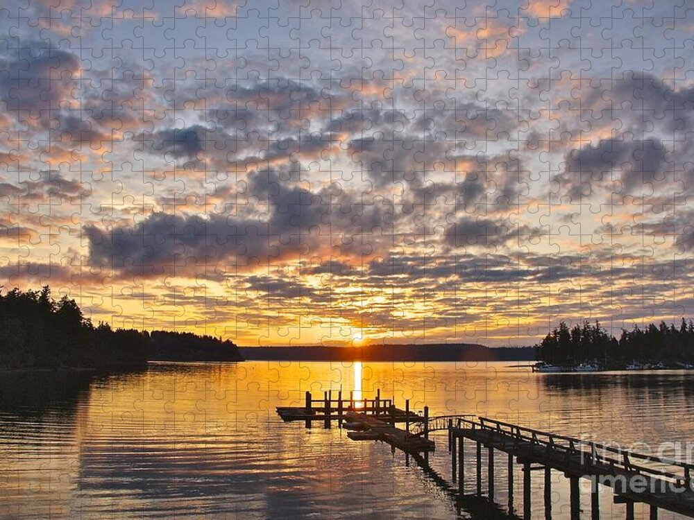 Photography Jigsaw Puzzle featuring the photograph Spring Sunrise by Sean Griffin