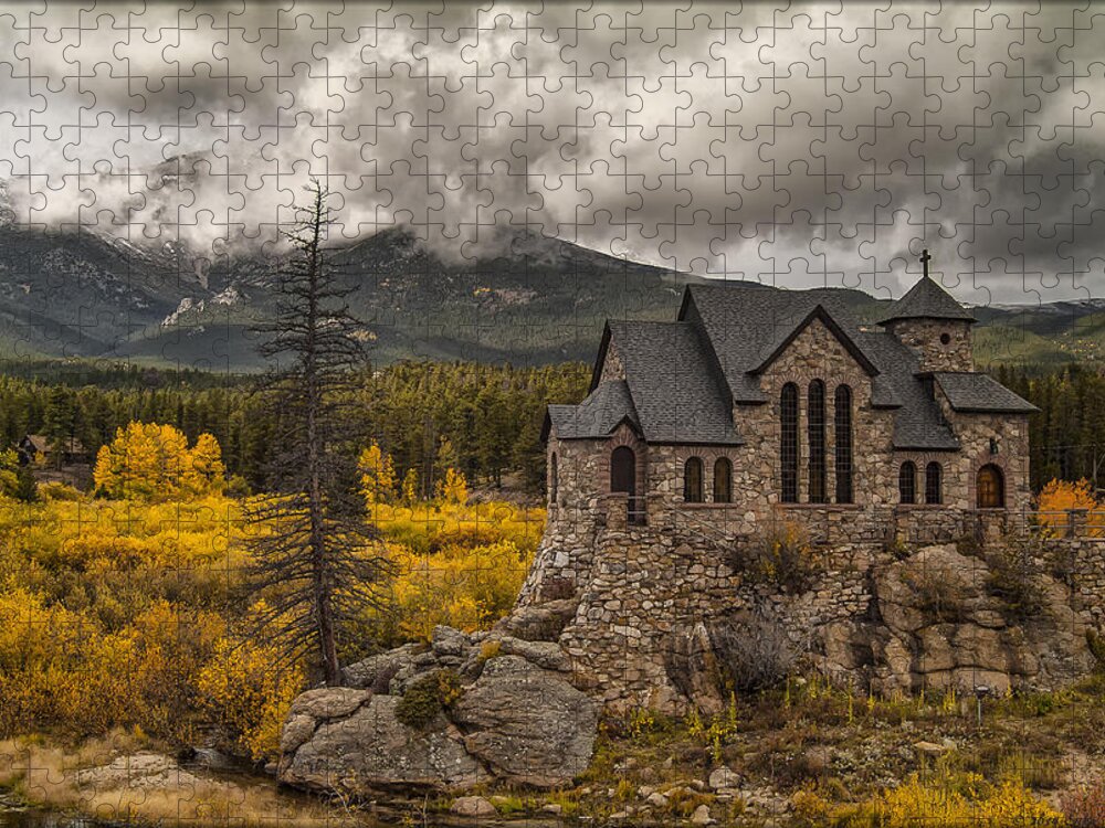Church Jigsaw Puzzle featuring the photograph St. Catherine of Siena Chapel by Erika Fawcett