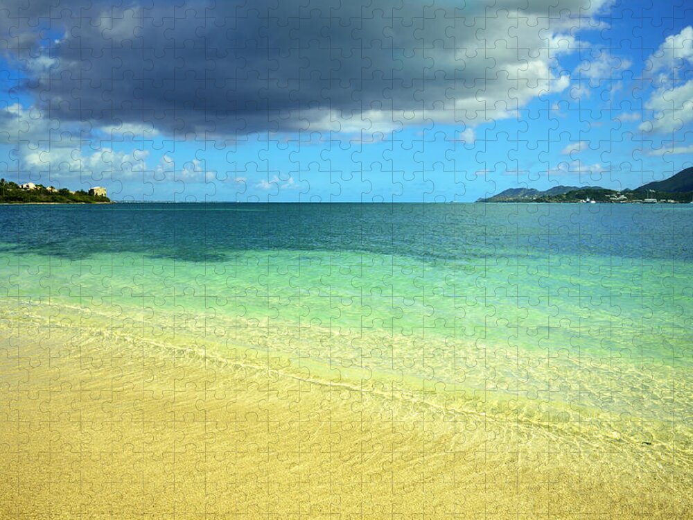Caribbean Jigsaw Puzzle featuring the photograph St. Maarten Tropical Paradise by Luke Moore