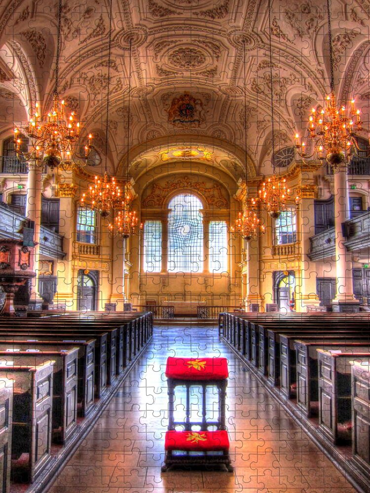 London Jigsaw Puzzle featuring the photograph St Martin in the Fields by Andreas Thust